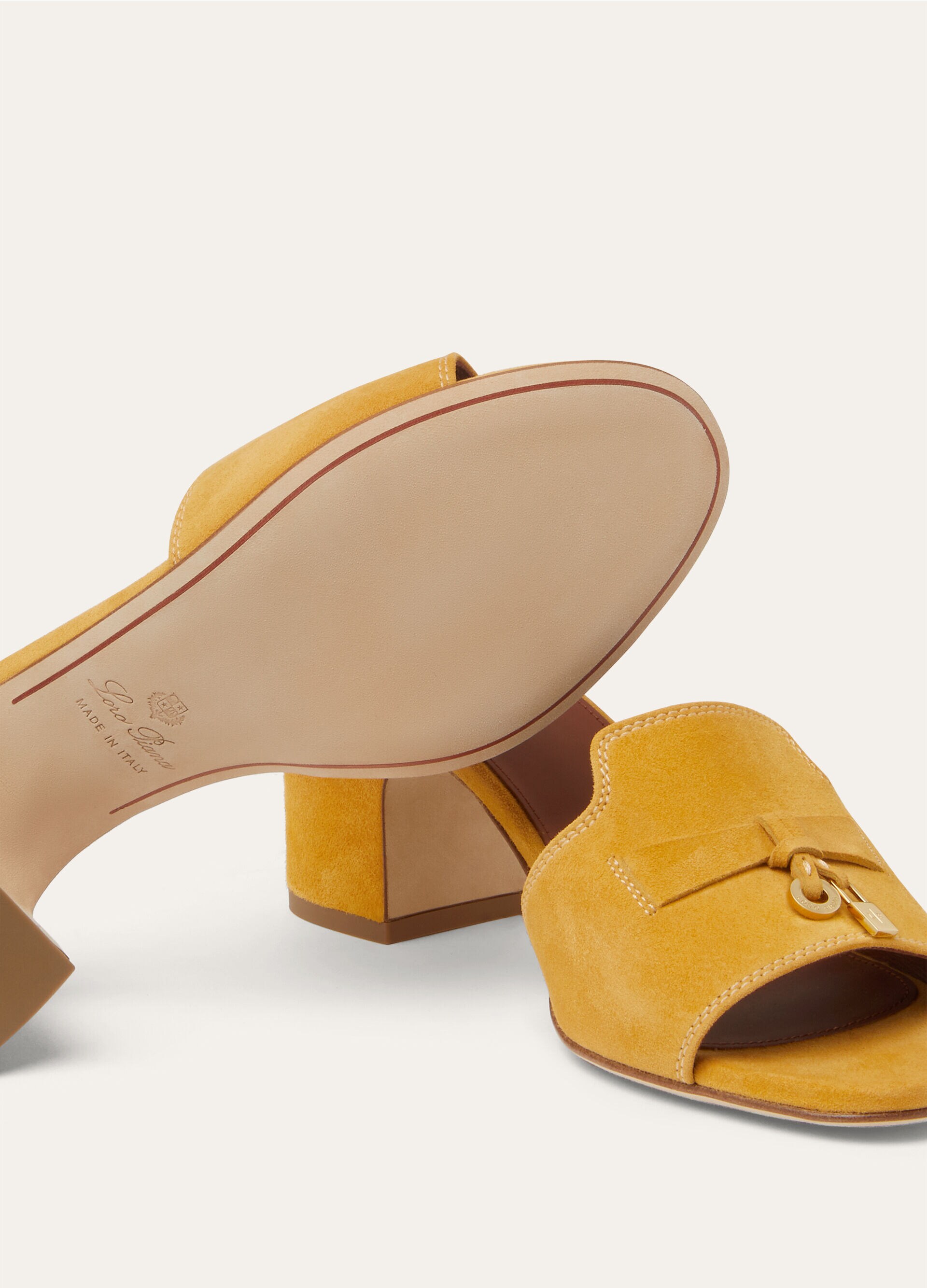 SUMMER CHARMS HEELED MULE T55 SUEDE