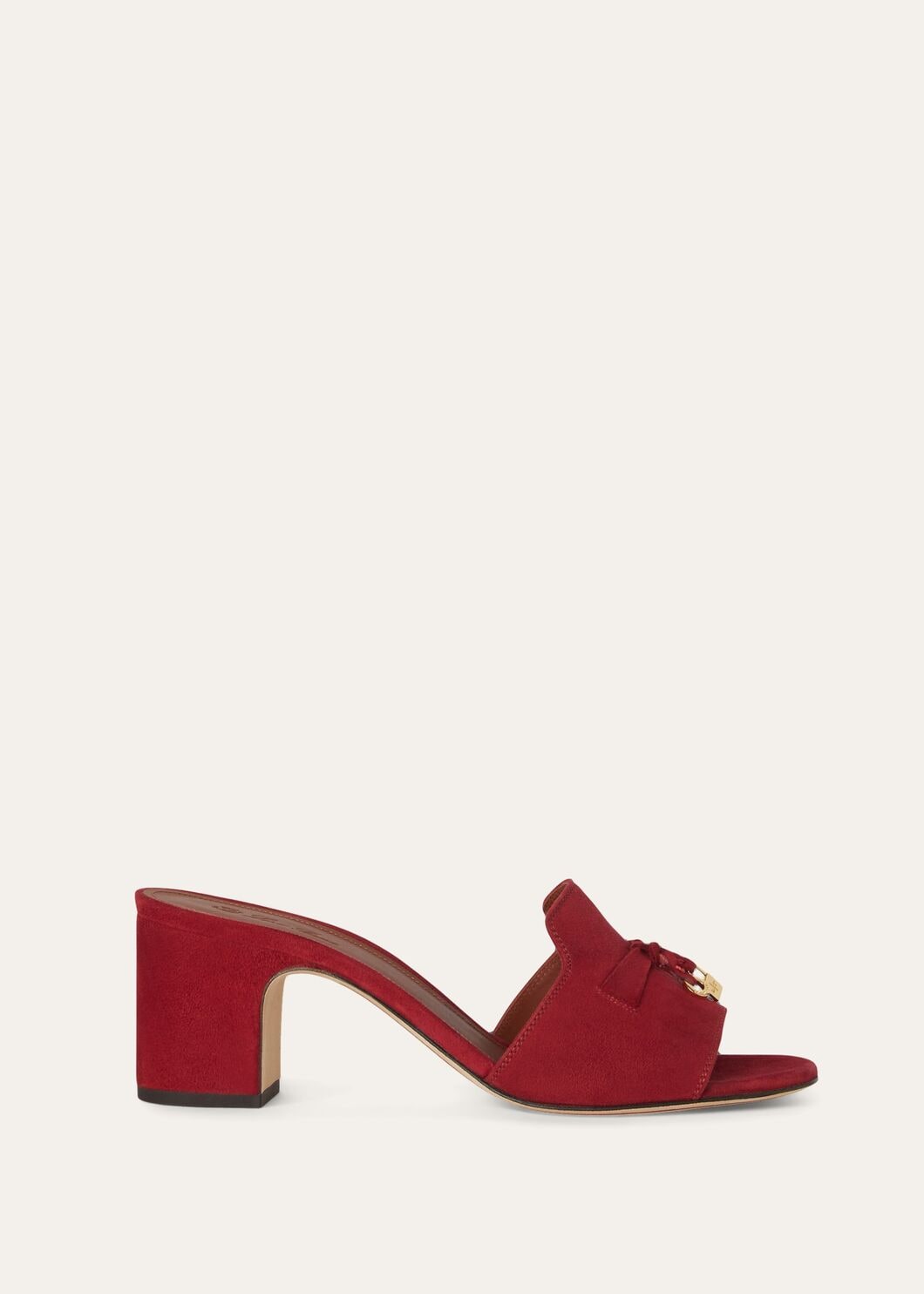 Summer Charms Sandal Suede Goatskin Camu Fruit | Loro Piana US