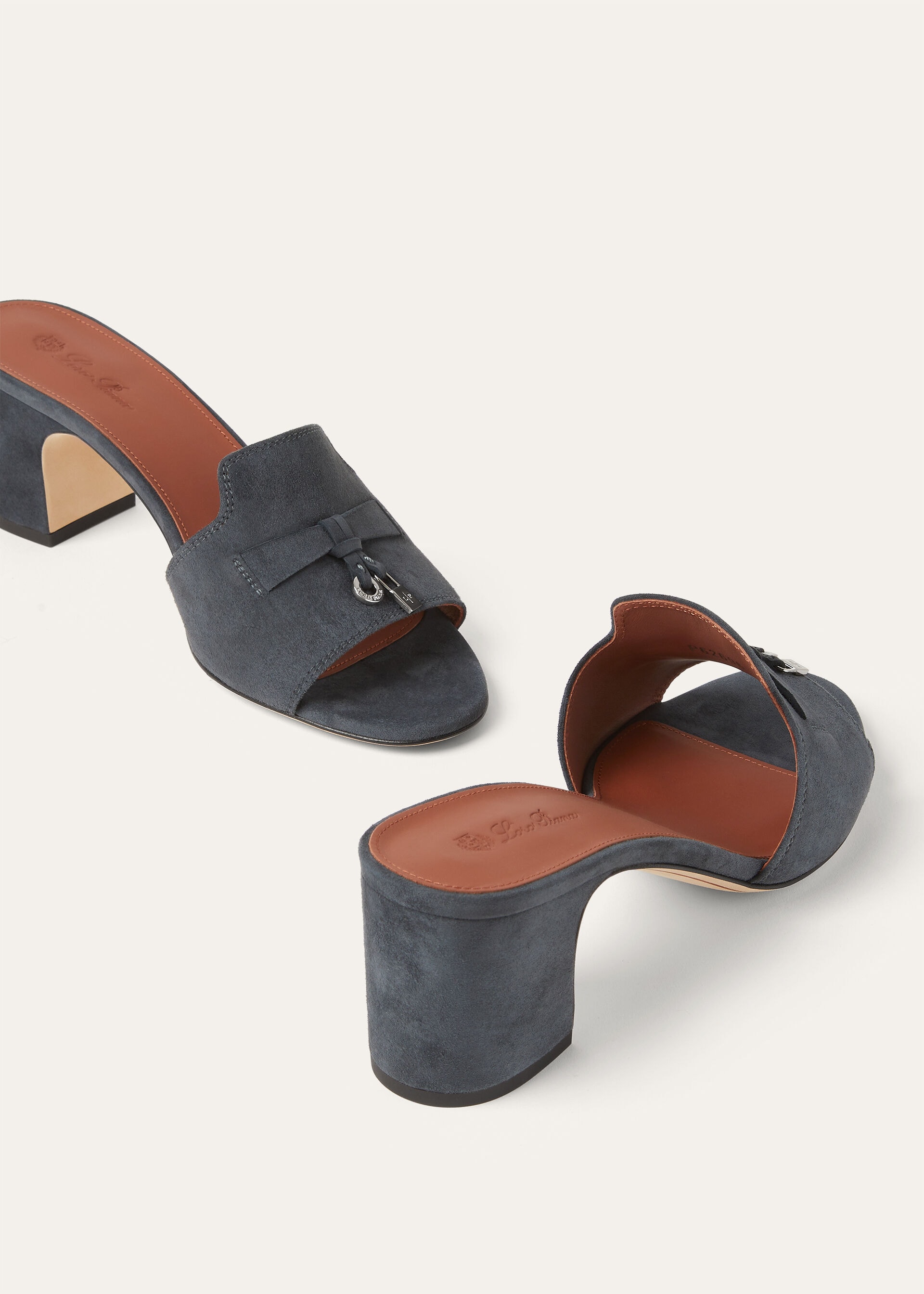 SUMMER CHARMS HEELED MULE T55 SUEDE