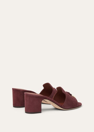 SUMMER CHARMS HEELED MULE T55 SUEDE