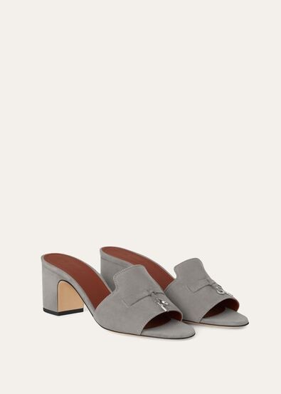 SUMMER CHARMS HEELED MULE T55 SUEDE