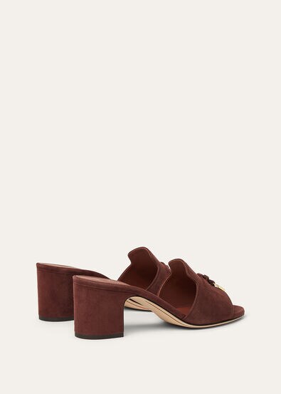 SUMMER CHARMS HEELED MULE T55 SUEDE