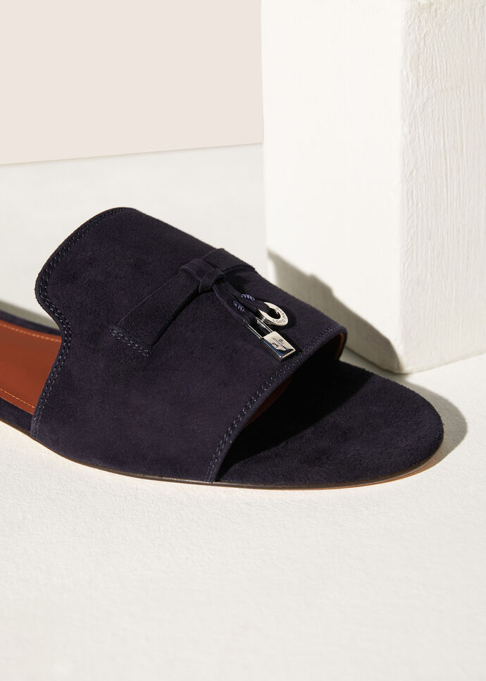 Summer Charms Sandal-Suede Goatskin