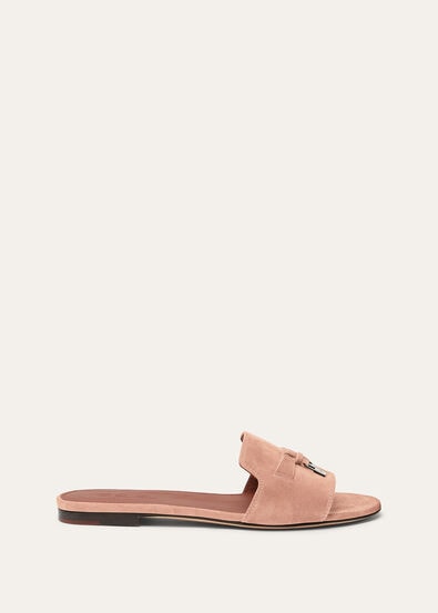 SUMMER CHARMS FLAT MULE SUEDE