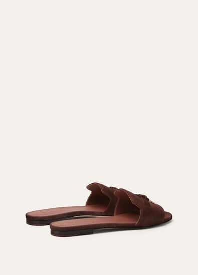 SUMMER CHARMS FLAT MULE SUEDE
