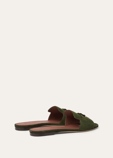 SUMMER CHARMS FLAT MULE SUEDE