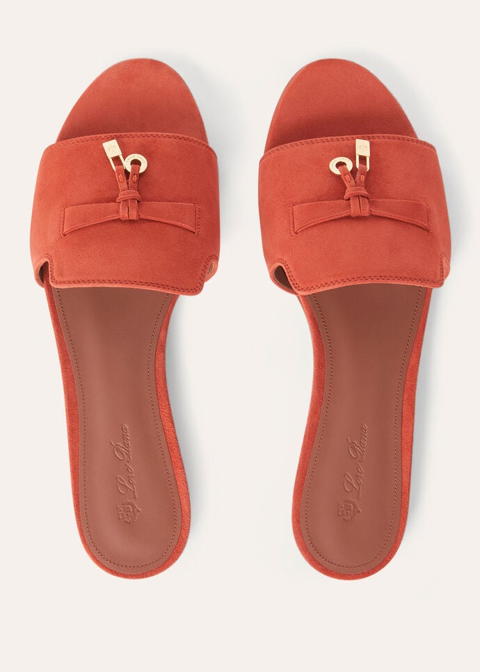 ★関税込★Loro Piana★Summer Charms Suede Sandal★ Summer Charms Sandal Suede Goatskin Precious Rose | Loro Piana