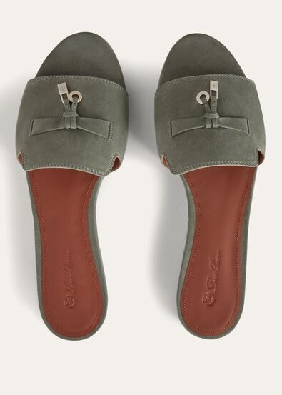 SUMMER CHARMS FLAT MULE SUEDE