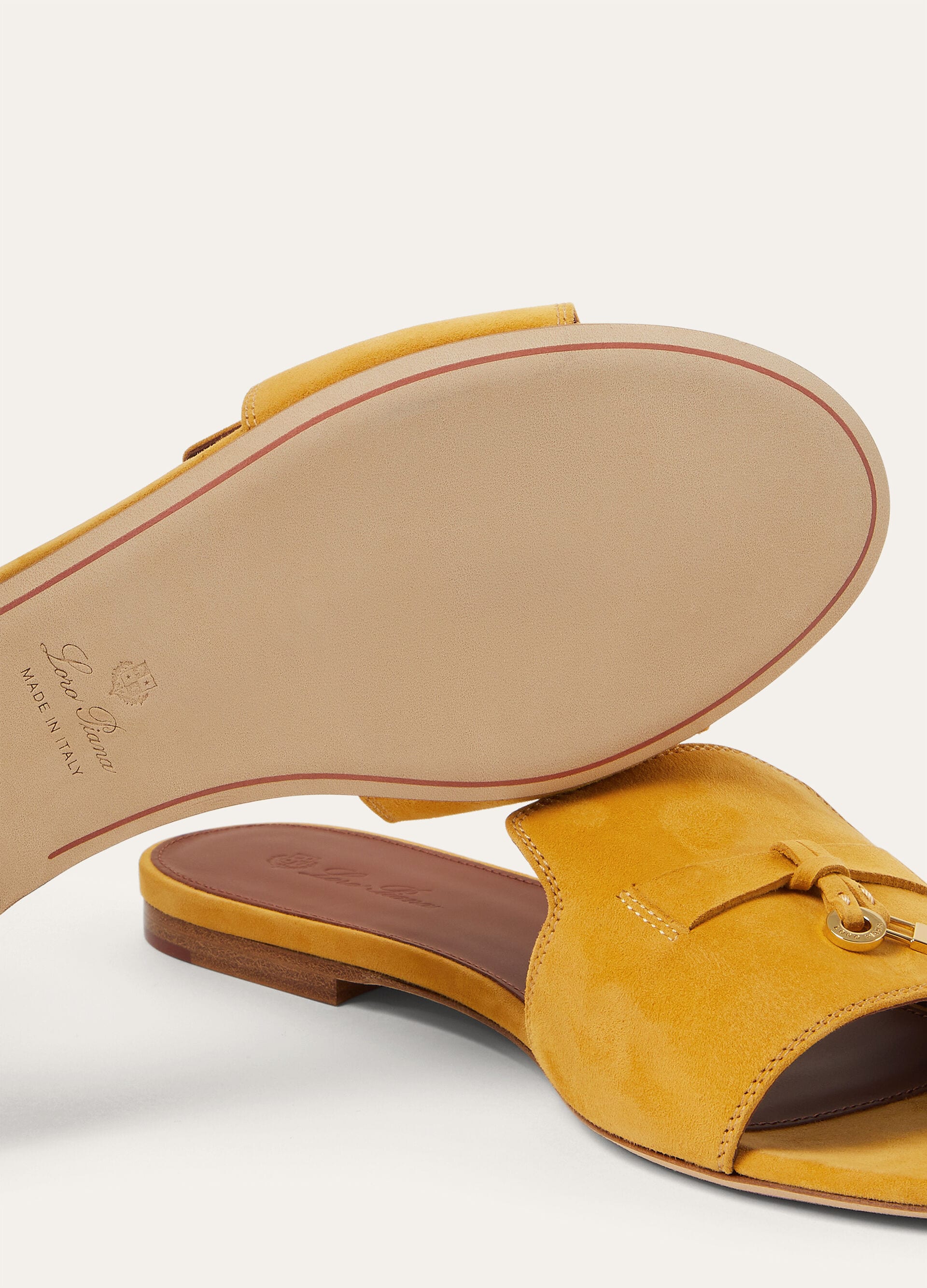 SUMMER CHARMS FLAT MULE SUEDE
