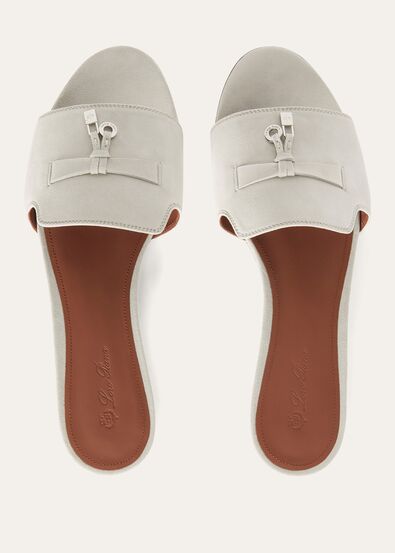 SUMMER CHARMS FLAT MULE SUEDE