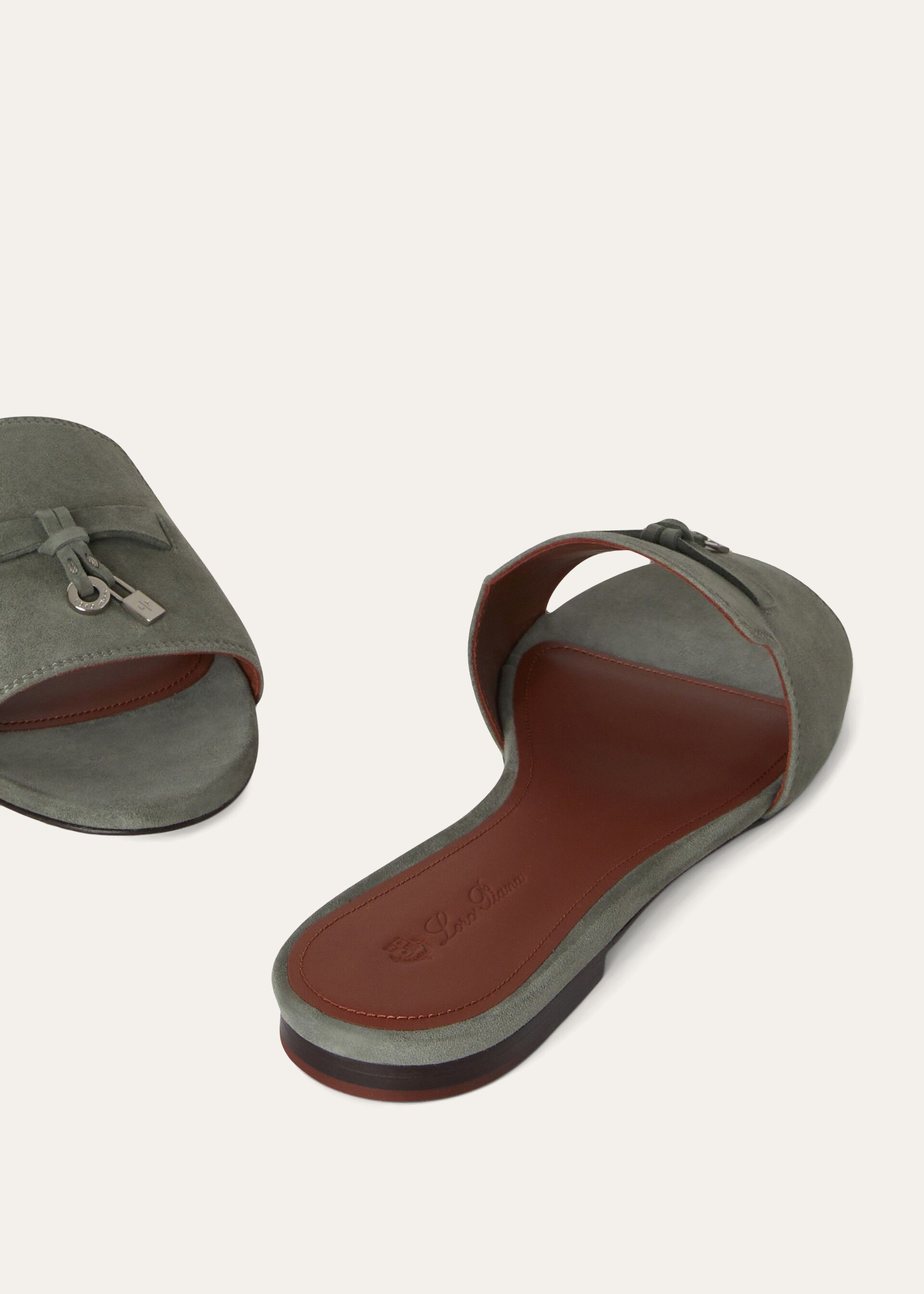 SUMMER CHARMS FLAT MULE SUEDE