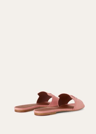 SUMMER CHARMS FLAT MULE SUEDE