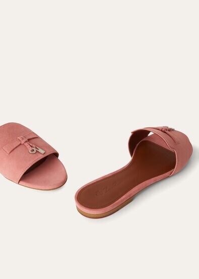 SUMMER CHARMS FLAT MULE SUEDE