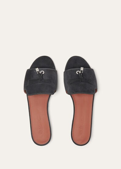 SUMMER CHARMS FLAT MULE SUEDE