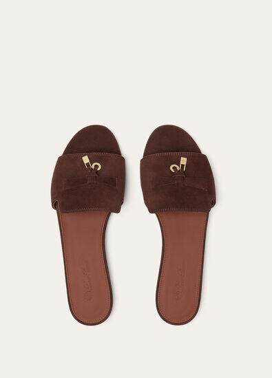 SUMMER CHARMS FLAT MULE SUEDE