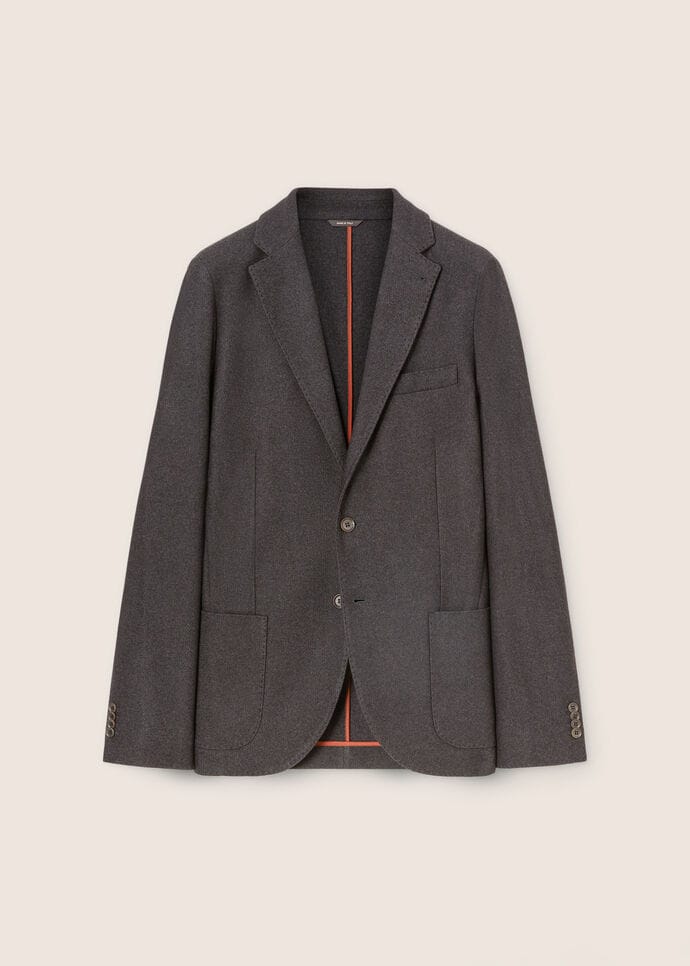 Sweater Jacket in Silk, Cashmere Caviar | Loro Piana