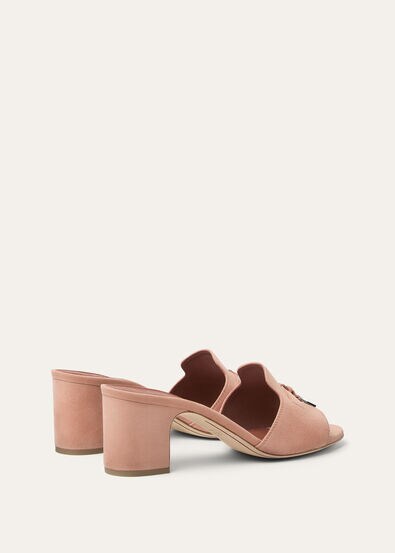 SUMMER CHARMS HEELED MULE T55 SUEDE AF