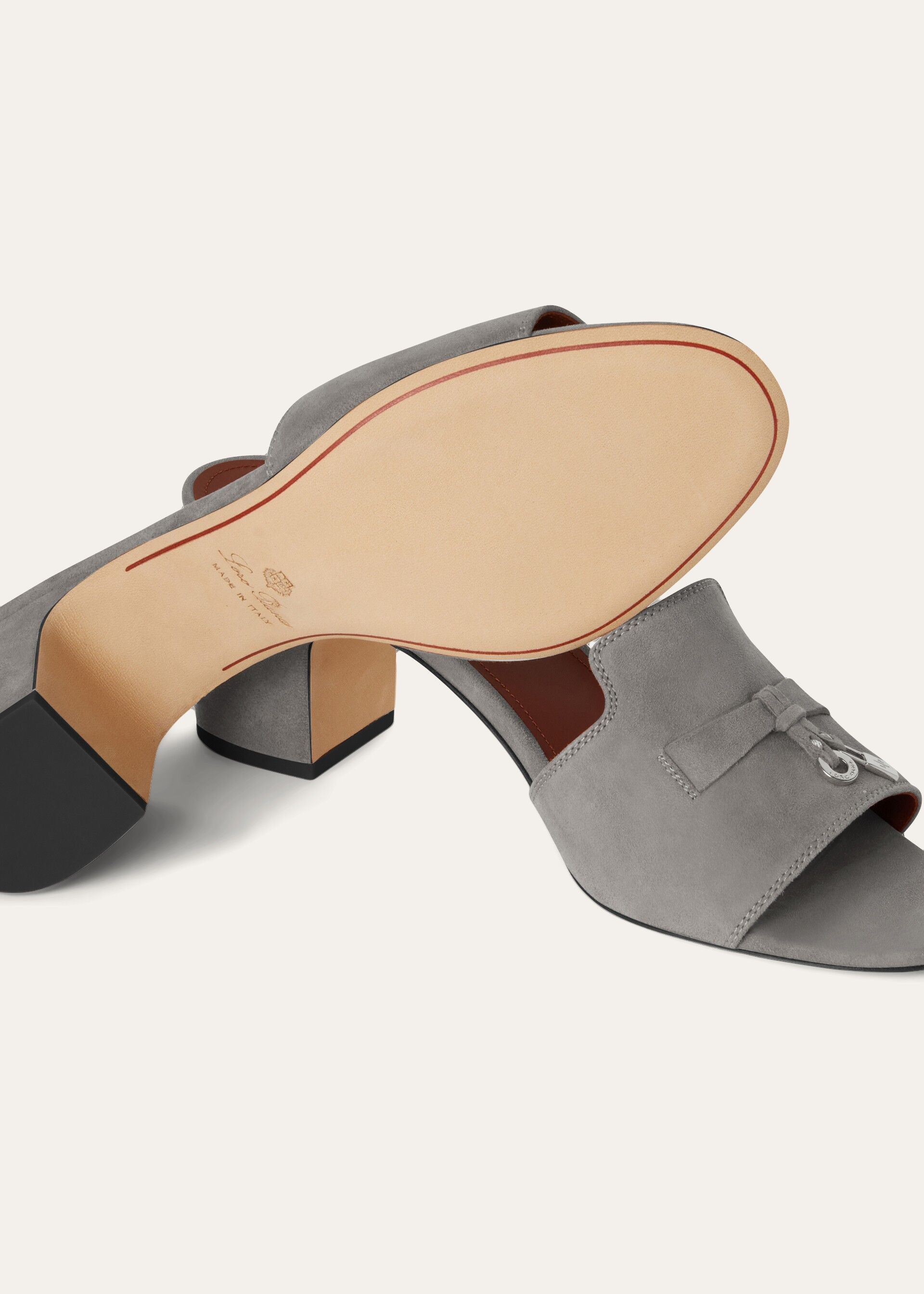 SUMMER CHARMS HEELED MULE T55 SUEDE AF