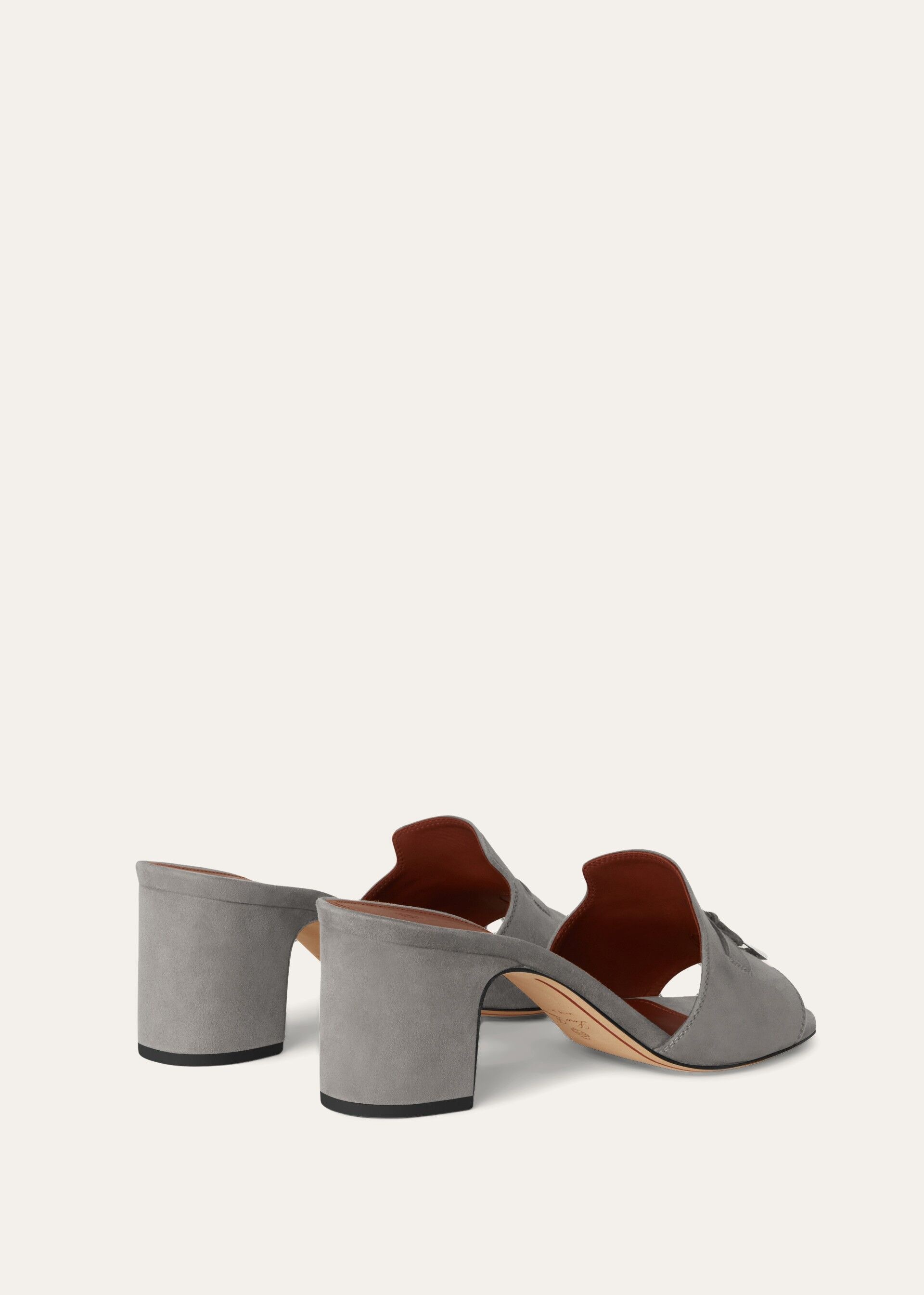 SUMMER CHARMS HEELED MULE T55 SUEDE AF