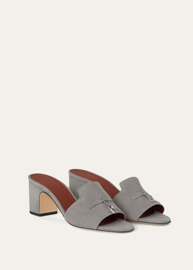 SUMMER CHARMS HEELED MULE T55 SUEDE AF