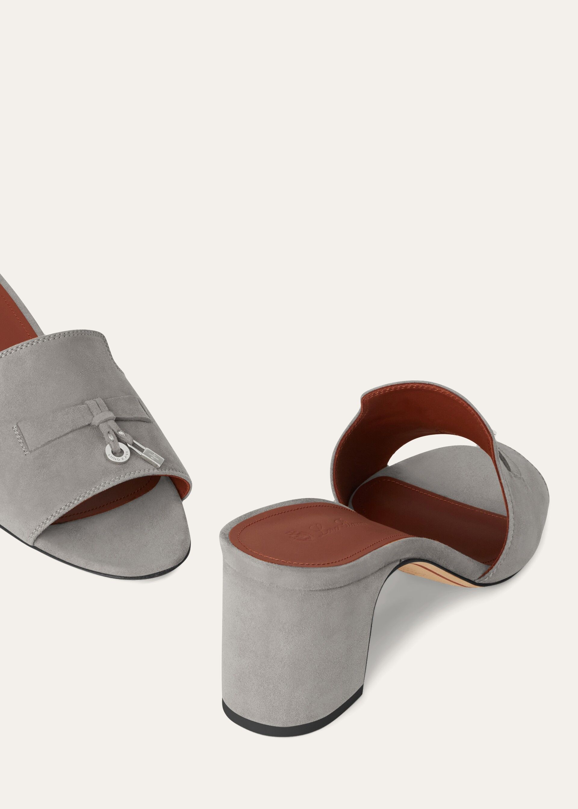 SUMMER CHARMS HEELED MULE T55 SUEDE AF