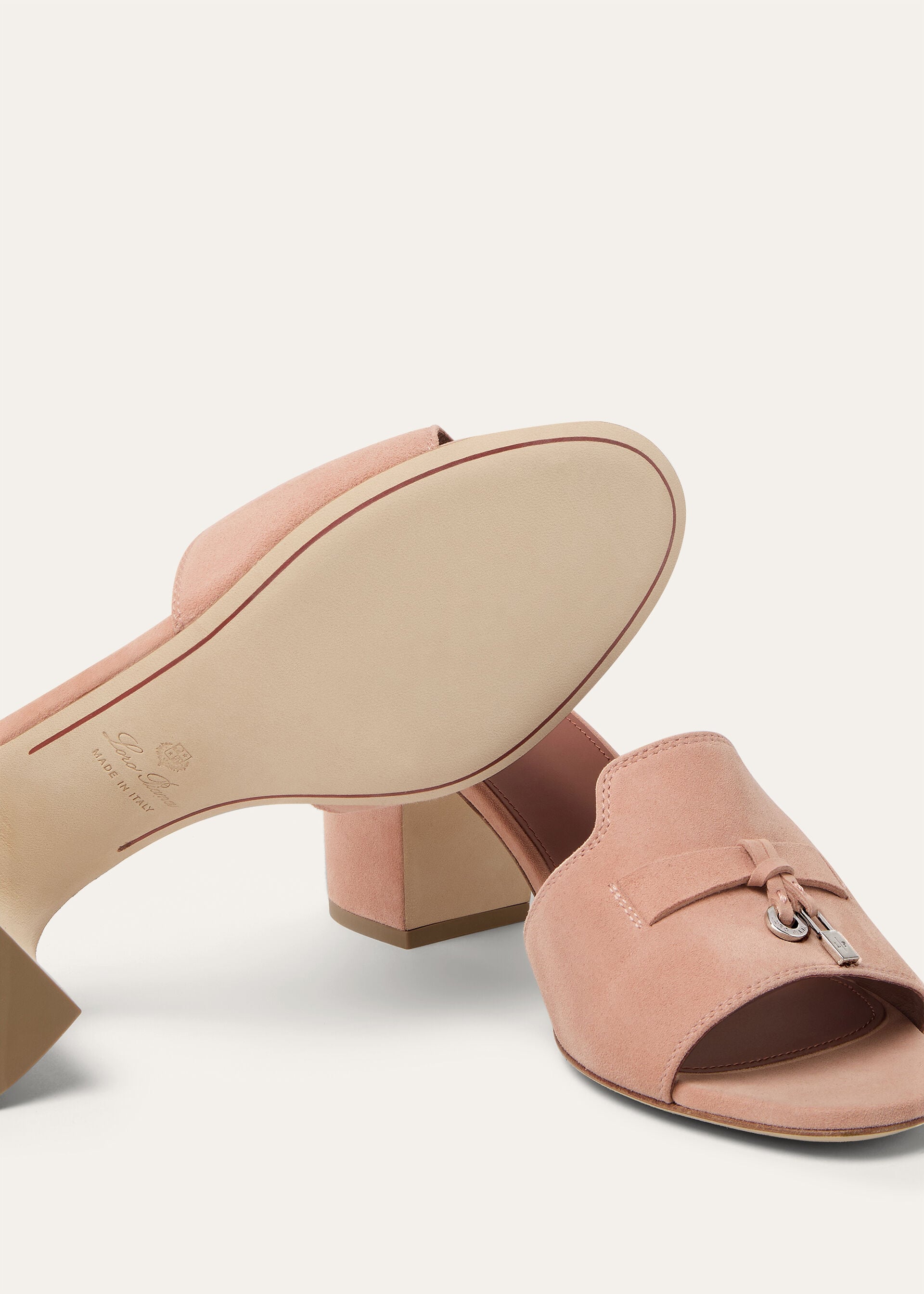 SUMMER CHARMS HEELED MULE T55 SUEDE AF