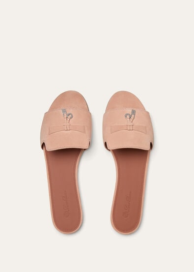 SUMMER CHARMS FLAT MULE SUEDE AF