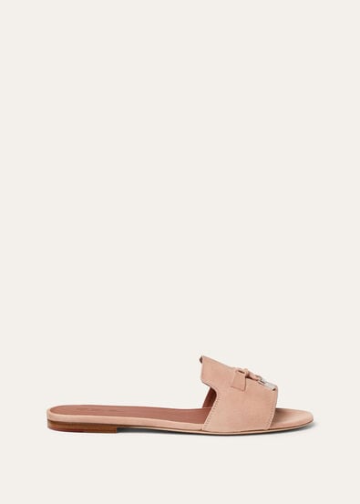SUMMER CHARMS FLAT MULE SUEDE AF