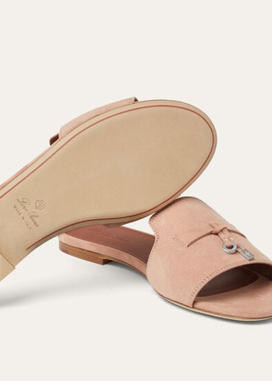 SUMMER CHARMS FLAT MULE SUEDE AF