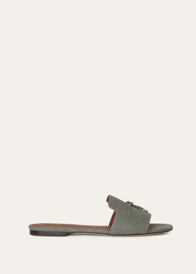 SUMMER CHARMS FLAT MULE SUEDE AF