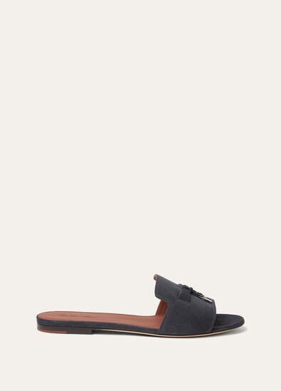 SUMMER CHARMS FLAT MULE SUEDE AF