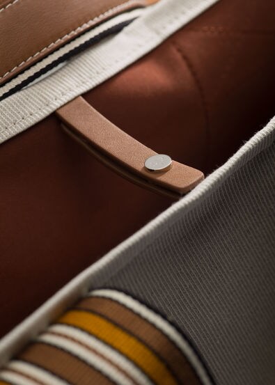 The Suitcase Stripe Cube P. Bag The Suitcase Stripe Cube P. Bag