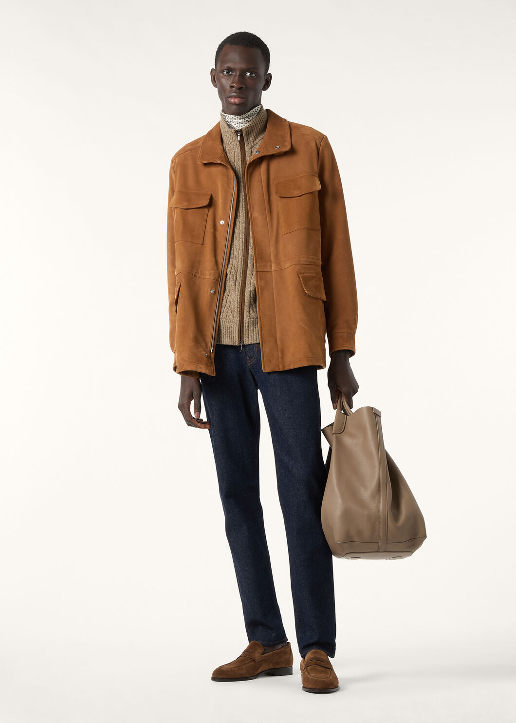 BOMBER BABY CASH LIGHT TRECCIA