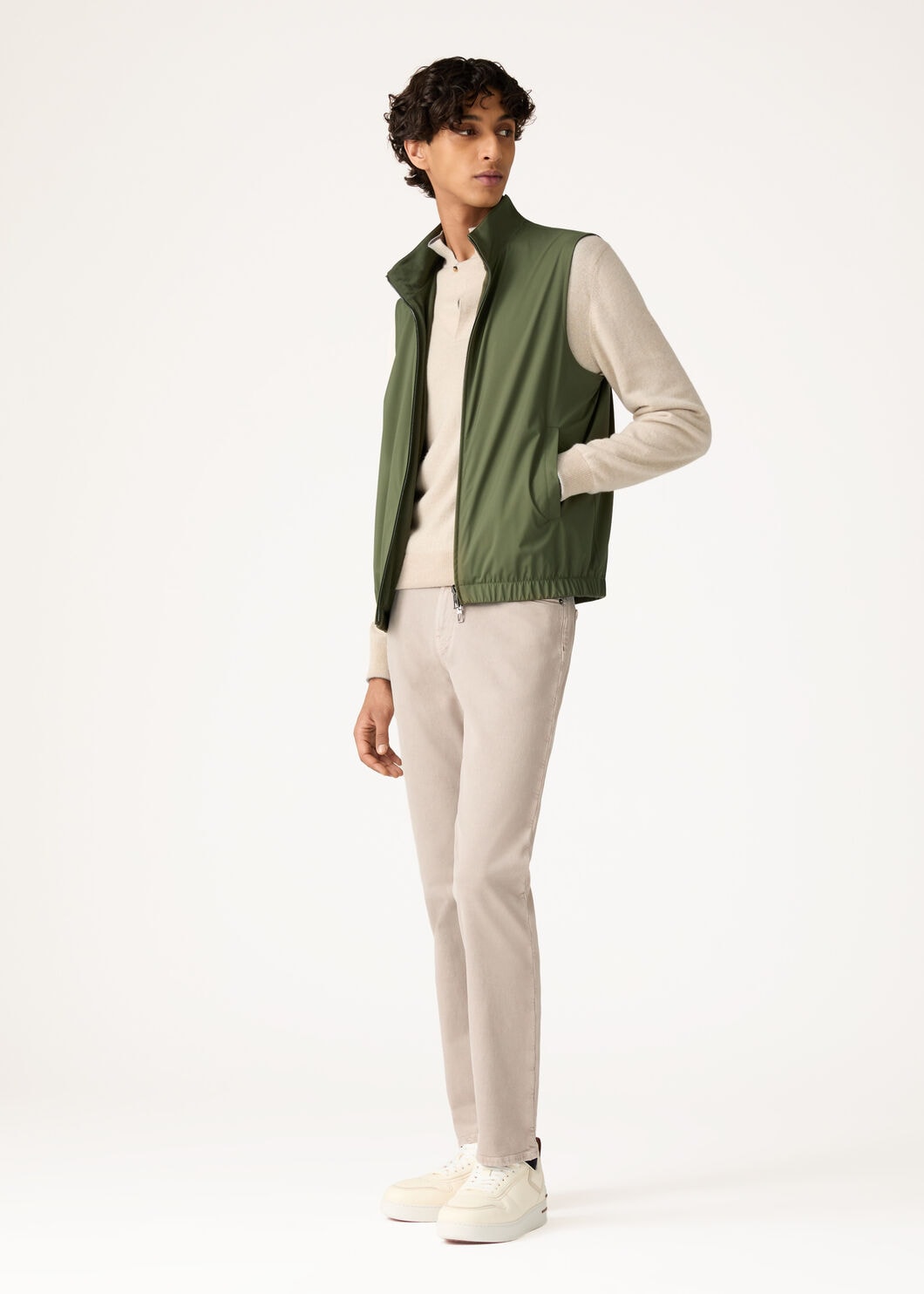 LORO PIANA VEST WINDWISH STRETCH STORM_FAI8416_50OM_1