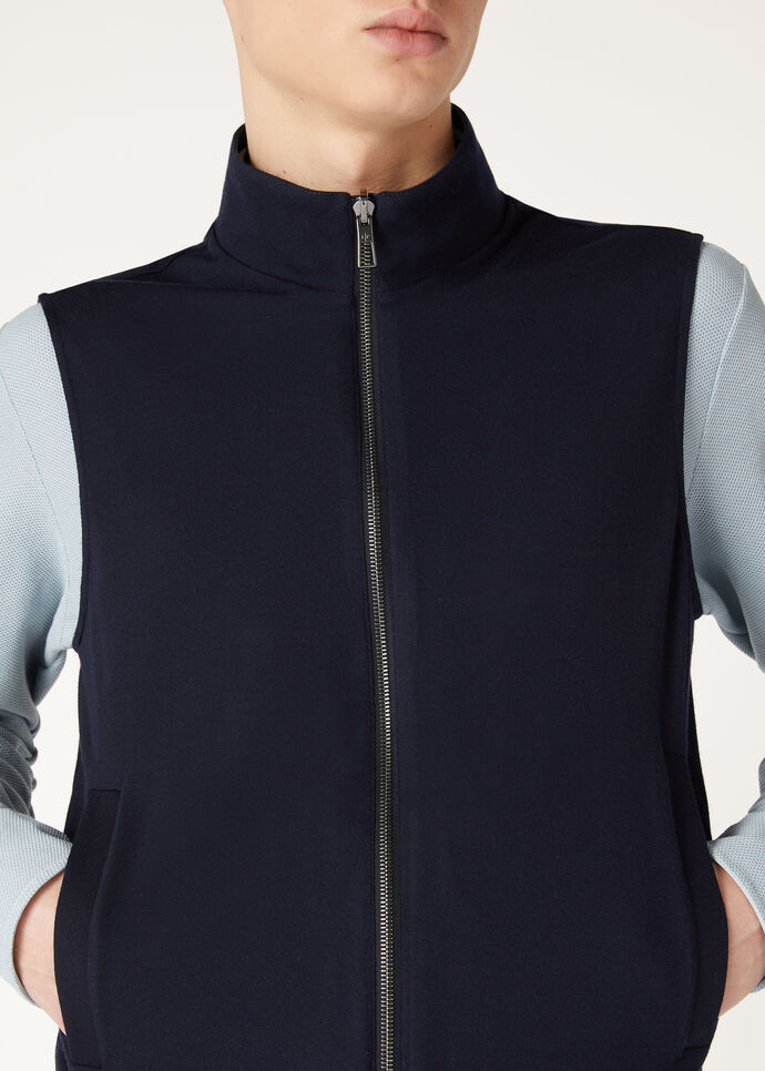 LORO PIANA VEST WINDWISH STRETCH STORM_FAI8416_W000_2
