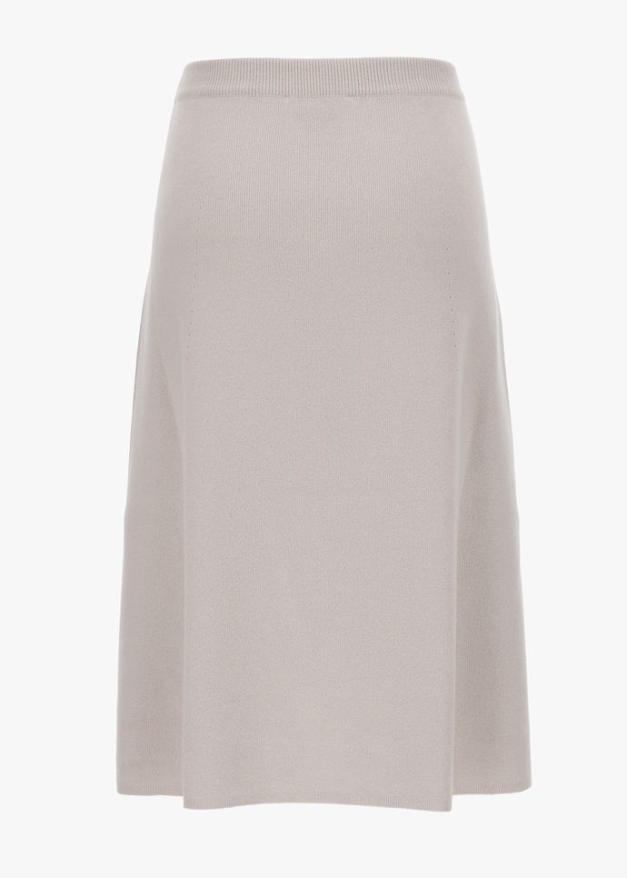 baby grey pencil skirt