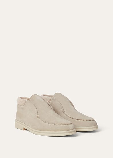 OPEN WINTERY WALK SUEDE