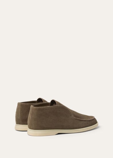 OPEN WALK SUEDE FUR