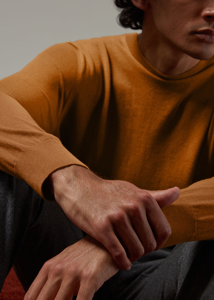 Light Crew Neck-Vicuña