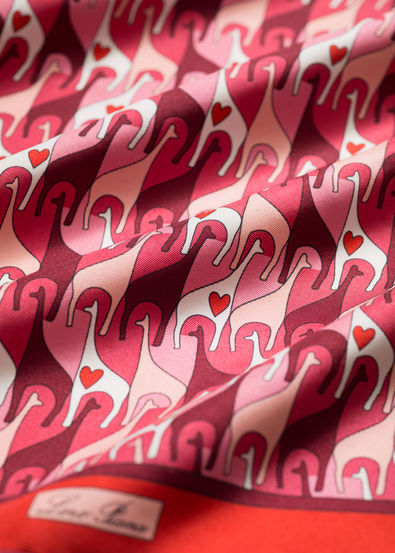 Foulard Regina Delle Ande In Love Foulard Regina Delle Ande In Love