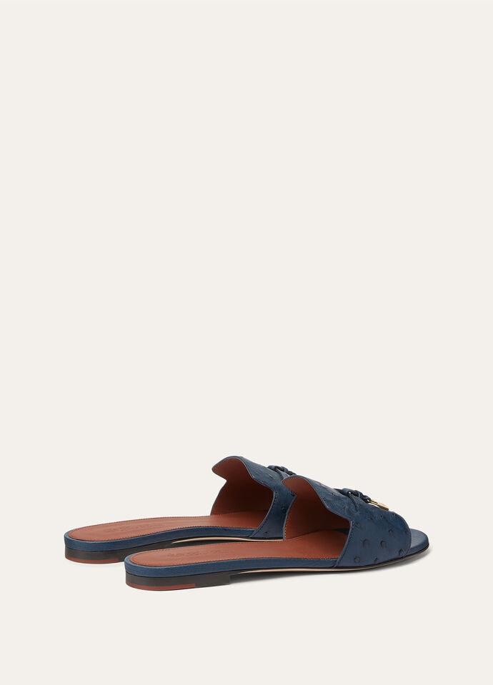 SUMMER CHARMS FLAT MULE OSTRICH_FAL0468_W1CZ_4