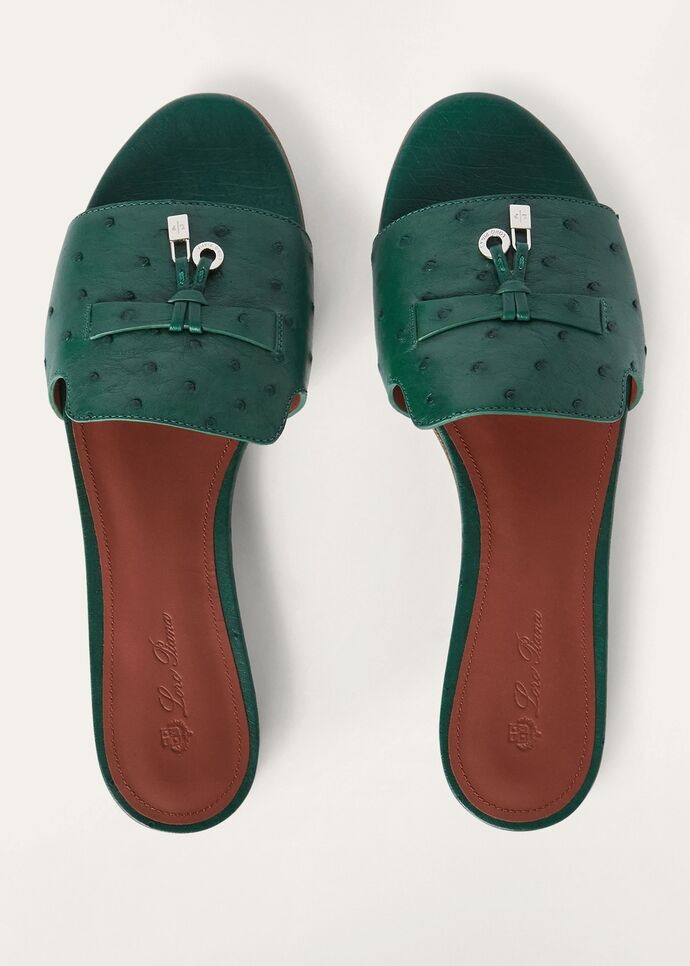 SUMMER CHARMS FLAT MULE OSTRICH_FAL0468_50RT_4