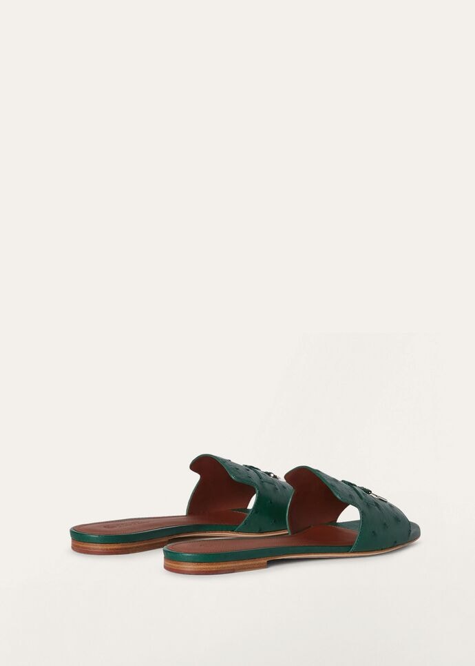 SUMMER CHARMS FLAT MULE OSTRICH_FAL0468_50RT_2