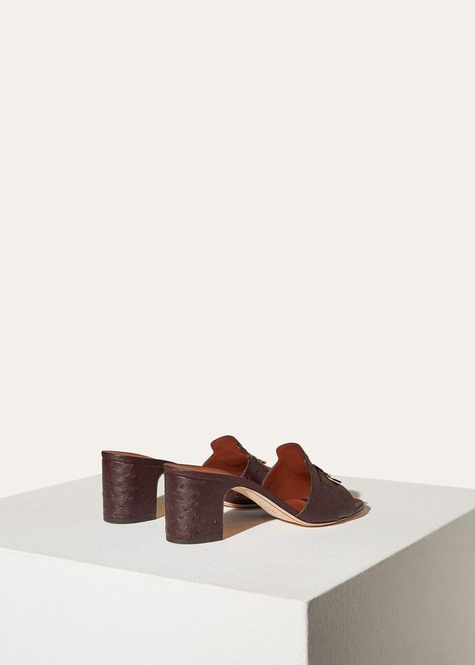 SUMMER CHARMS HEELED MULE T55 OSTRICH_FAL0469_Q04P_3