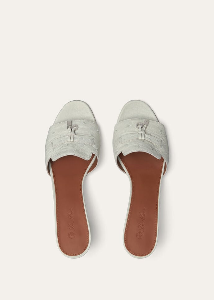 SUMMER CHARMS HEELED MULE T55 OSTRICH_FAL0469_60L0_5