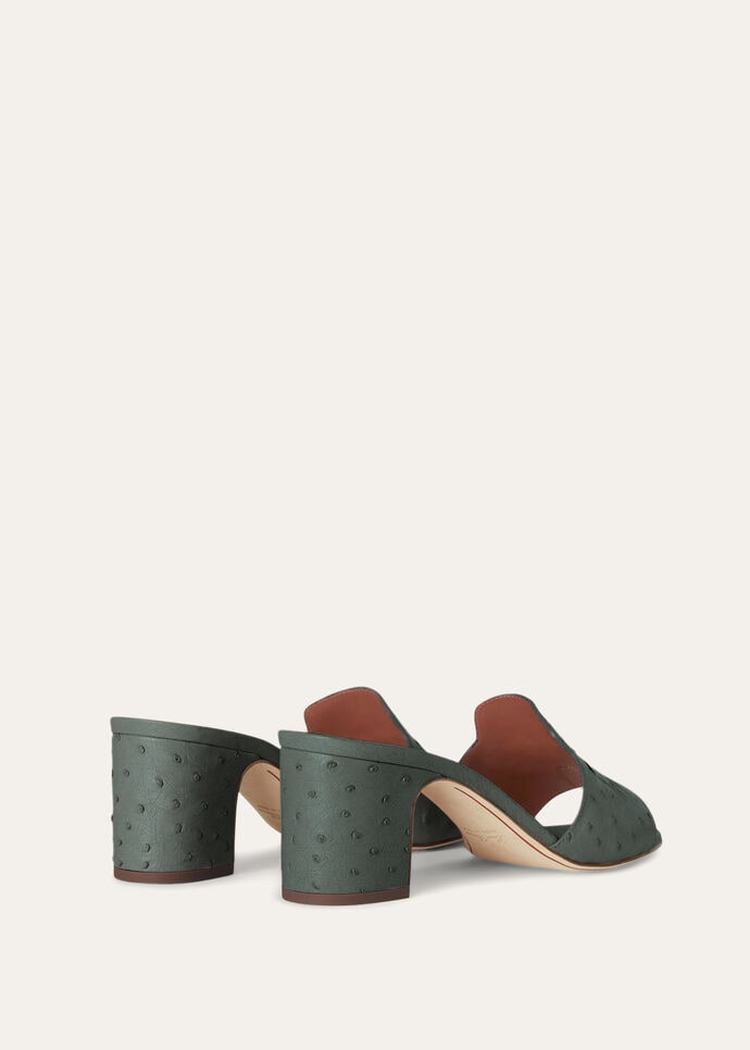 SUMMER CHARMS HEELED MULE T55 OSTRICH_FAL0469_515J_3