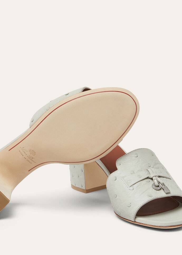 SUMMER CHARMS HEELED MULE T55 OSTRICH_FAL0469_60L0_4