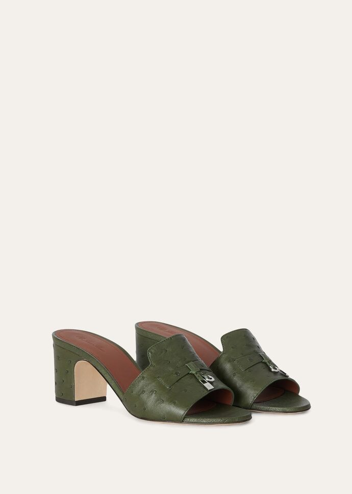 SUMMER CHARMS HEELED MULE T55 OSTRICH_FAL0469_50OM_2