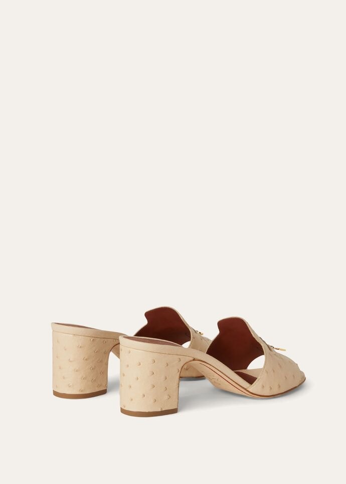 SUMMER CHARMS HEELED MULE T55 OSTRICH_FAL0469_D0FW_3