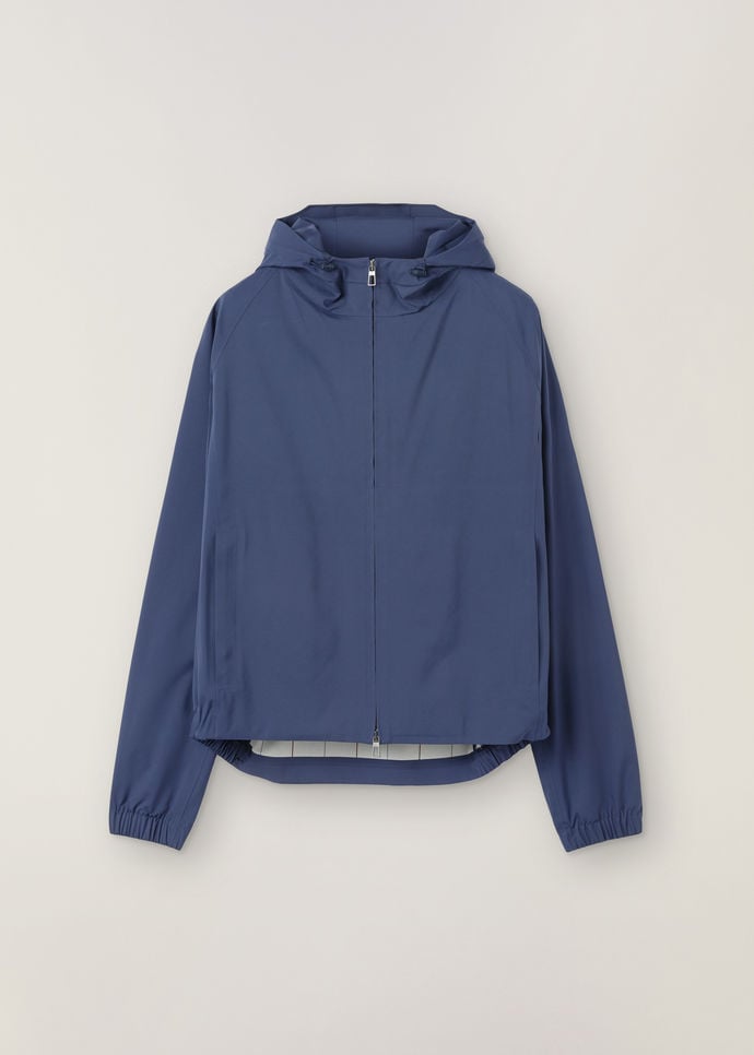 fleece system hooded bomber jacket